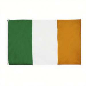 Drapeau national irlandais rectangulaire 2*3 pieds, durable, écologique, séchage rapide, 100% polyester, imprimé à l'écran, drapeau personnalisé - Product Image 4