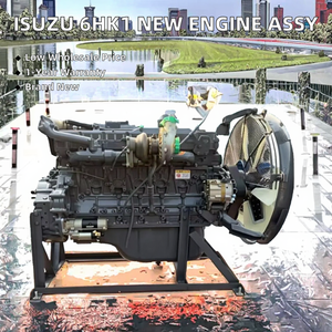 محرك ديزل كامل جديد أصلي طراز 6HK1 لقطع غيار آلات البناء SY215 مع ضمان لمدة سنة واحدة - Product Image 2