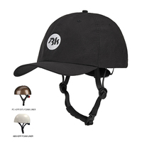 Deportes duales Bicicleta y gorras de béisbol Ciclismo al aire libre Beanie Chapka Sombreros Casco flexible plegable para una conducción segura