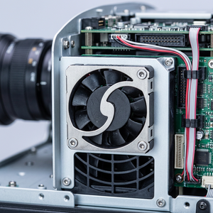 พัดลมระบายความร้อนขนาดเล็ก D1804 3V 5V 18x18x4 มม. พร้อมโดรน - Product Image 6