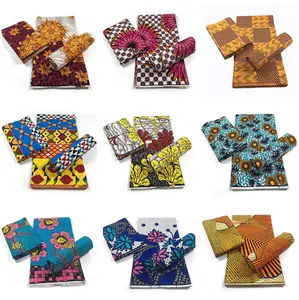 Factory Price Nigeria Ankara Fabric 100% Cotton African Wax Custom Digital Print Holland Wax Fabric