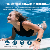 Reloj Inteligente Impermeable con Llamadas, Rastreador de Actividad Física con Linterna Potente, Batería de 240 mAh para Deportes al Aire Libre
