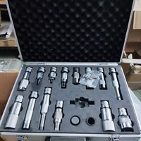 NANTAI Factory No.1087 NUEVA herramienta de medición del inyector de combustible Common Rail Inyector Stroke Valve Kit de herramientas de medición