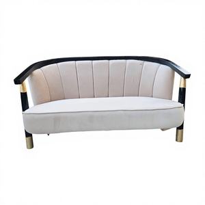 Elegante Sofá de Dos Plazas de Estilo Simple para Bodas, Recepción de Eventos, Sofá Seccional para Novios - Product Image 1