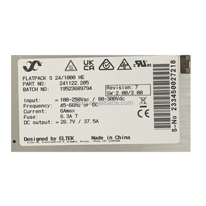 Módulo Rectificador de Alta Eficiencia Eltek Flatpack S 24/1000 HE 241122.205, Fuente de Alimentación de 24V CC - Product Image 6
