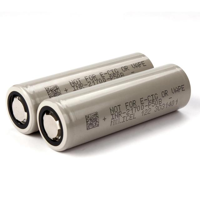 INR21700 P50B 3.6V 5000mah LowTemperature All-clad Ear Rechargeable Battery Cell 60A Discharge 800 Cycles Power Tool UAV Battery