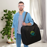 Fuerle Couverture chauffante à fermeture éclair unique en cuir PU Couverture de massage pour sauna Couverture de sauna infrarouge portable à fermeture éclair pour spa