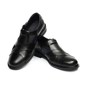 Sandales d'été pour hommes de haute qualité, confortables, respirantes, en cuir, chaussures décontractées à la mode, sandales de marche - Product Image 5