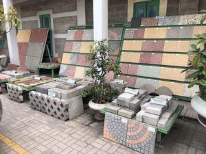 Terrazzo <strong>Tile</strong> <strong>Machine</strong> Concrete Roof <strong>Tile</strong> <strong>Making</strong> <strong>Machine</strong> Automatic - Product Image 6