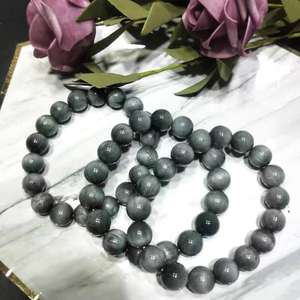 Pulsera de Piedras de Ojo de Águila de Cristal <span class=keywords><strong>para</strong></span> <span class=keywords><strong>Mujer</strong></span>, Curación Natural, Logotipo Personalizado, Embalaje Seguro, MOQ 1 Pieza, Venta al por Mayor - Product Image 4