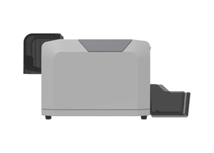 Imprimante de cartes d'identité PVC simple face SEAORY S26 pour ordinateur de bureau, remplacement de l'imprimante de cartes plastiques S21 - Product Image 4