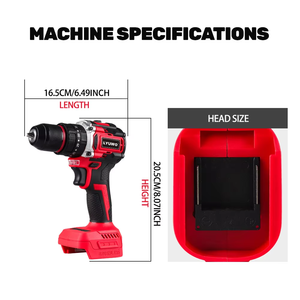 <span class=keywords><strong>Taladro</strong></span> Eléctrico Inalámbrico de Iones de Litio <span class=keywords><strong>Sin</strong></span> <span class=keywords><strong>Escobillas</strong></span> Más Vendido, con 35 Niveles de Torque y Luz LED para Construcción - Product Image 3