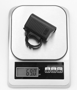 IRONDOENKY Mini tamaño trasero rojo <span class=keywords><strong>LED</strong></span> bicicleta luz conjunto recargable noche montar bicicleta faros plástico luz delantera batería - Product Image 4