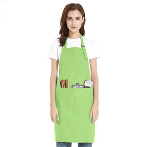 Apron Solid Color Waterproof Kitchen Restaurant Cafe Bakery Art Workshop Apron For Daily Use Four Seasons - Product Image 2