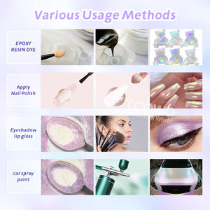Prix usine poudre de paillettes irisées colorées poudre de perle d'oxyde de <span class=keywords><strong>fer</strong></span> <span class=keywords><strong>pour</strong></span> peintures artistiques vernis à ongles bougie faisant la <span class=keywords><strong>bombe</strong></span> de bain - Product Image 6
