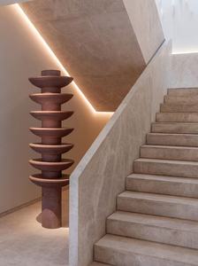 Carreaux d'escalier en marbre veiné <span class=keywords><strong>de</strong></span> luxe pour matériaux <span class=keywords><strong>de</strong></span> construction et immobilier, pierre <span class=keywords><strong>de</strong></span> décoration intérieure commerciale haut <span class=keywords><strong>de</strong></span> gamme - Product Image 4