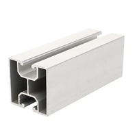 Profilé d'extrusion en aluminium LED 6063, rail de montage pour panneaux solaires, canal de cadre PV, norme européenne, découpe sur mesure