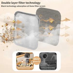 Campana Extractora de Cocina Pequeña para el Hogar, Campana Extractora Portátil para Barbacoa de Sobremesa, Campana Extractora de Gran Succión para Cocina Doméstica - Product Image 3