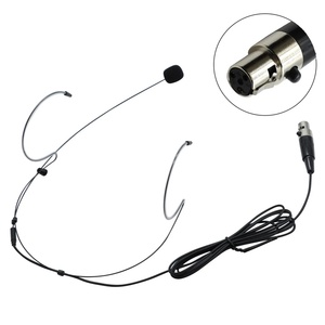 Microphone pour casque noir Headworn Earset Over Ear Hanging Mic pour conférences, performances en direct, théâtre, podcasts - Product Image 2