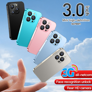 Soyes Xs18 Pro Mini Điện Thoại thông minh <span class=keywords><strong>3G</strong></span> Mạng 3.0 ''Hiển Thị 2GB RAM 16GB ROM Nhận Dạng Khuôn Mặt Dual Sim Chờ Điện Thoại Nhỏ Tiếng Anh - Product Image 5