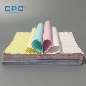 Papel autocopiativo OEM personalizado a granel de alta sensibilidad, tamaño A4, 2 capas, NCR, para formularios de entrega en almacén - Product Image 1