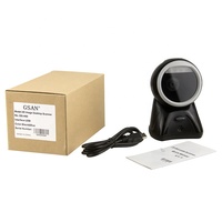 Lector de Códigos de Barras 2D Omnidireccional de Escaneo Rápido, Escáner de Códigos QR CMOS para Punto de Venta, Inventario de Supermercados, Logística Industrial, Láser