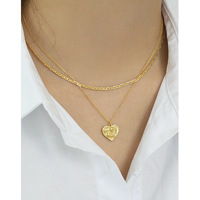 VIANRLA — chaîne en argent massif 925 pour femme, bijoux chaîne à maillons, en argent massif