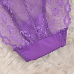 Lot de 3 Culottes Femme avec Anneau en Acier Décoratif, Sous-vêtements en Dentelle de Haute Qualité, Vente en Gros - Product Image 6