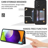 Casing Ponsel Kulit Pu Sampul Ponsel Dompet Mewah untuk Samsung Galaxy S20 Fe Note 20 Ultra 5G S20 A52 S22 A53