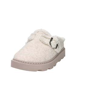Pantoufles d'hiver pour femmes, beige, en fourrure, sabots d'intérieur, douces et confortables, chaussures de maison - Product Image 2
