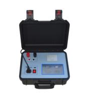 Comprobador de relación de transformación y resistencia de bobinado de transformadores 20mA/40mA/200mA/1A/3A/10A con pantalla LCD, voltaje de prueba de 10KV y precisión del 0.2%
