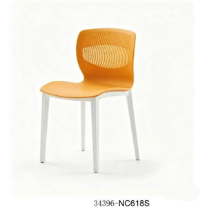 Eco Friendly <b>Stackable</b> Plastic <b>Chair</b> For Indoor Outdoor <b>Dining</b> And Leisure Use Modern Comfortable Design - Product Image 1
