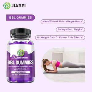 Oem Gummies Vente en gros Vitamines BBL Gummy Enhance Fesses fermes Suppléments pour femmes Gummies Supplément Fabricant - Product Image 2