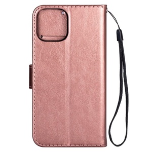 Pour Iphone 11/11 Pro/11 Pro max Soft TPU Couverture Arrière Fente Pour Carte Portefeuille Flip Étui En Cuir PU - Product Image 2