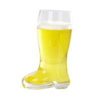 Contient Plus de 2 Bouteilles Oktoberfest Thème Grande Surdimensionnée Allemand Chope à bière Botte Style 1 Litre Bière Verre que Pour Les Fêtes