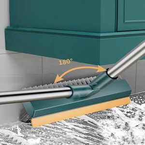 Serpillère Magique en Aluminium pour la Maison, Balai à Main avec Grattoir en Plastique pour le Nettoyage des Sols des Toilettes et des Salles de Bain - Product Image 5