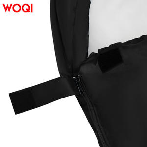 Sac de couchage rectangulaire Woqi en nylon rose, coupe-vent, respirant, style enveloppe, pour adultes, camping hivernal, randonnée, voyage - Product Image 4