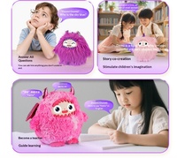 Vente en gros HongRuiKe Poupée interactive sonore et apaisante, intelligente avec IA, en peluche rembourrée de coton PP et silicone, musicale et suspendue