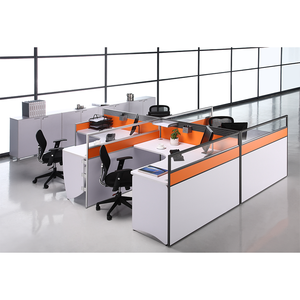 Mesa de Oficina Moderna, Estación de Trabajo en Cubículo, Muebles Comerciales para Oficina, Mamparas de Oficina, Escritorio de Estación de Trabajo, Muebles de Oficina - Product Image 1