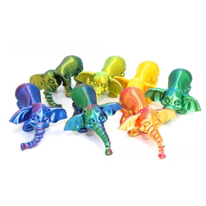 Ornements de bureau, modèle d'impression 3D, éléphant Dumbo mignon et mobile, modèle pour enfants, cadeau - Product Image 3