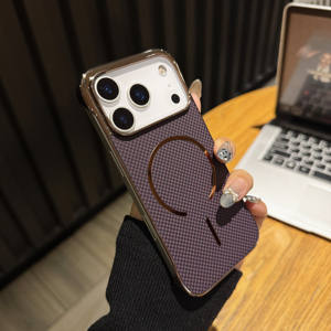 Funda de teléfono magnética sin marco de lujo para iPhone 17 Pro Max PC dura ultrafina adecuada para Huawei Meta60 <span class=keywords><strong>Xiaomi</strong></span> 15 funda de teléfono - Product Image 5