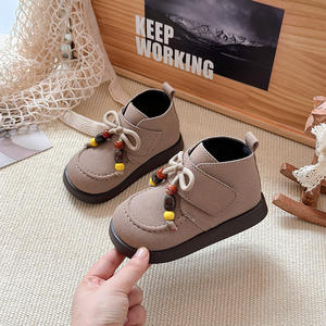 <span class=keywords><strong>Botas</strong></span> Cortas para Niña, Otoño 2025, Multifuncionales, con <span class=keywords><strong>Cordones</strong></span>, Estilo Retro Casual, Tipo Boken Martin - Product Image 5