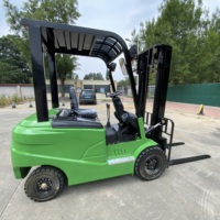 Chariot élévateur électrique d'entrepôt à mât triphasé, chariot élévateur électrique à haute efficacité pour la logistique de la chaîne du froid, livraison gratuite