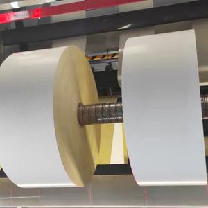 Rollo Jumbo de Papel Térmico Adhesivo Ecológico para Etiquetas, Materia Prima para Etiquetas y Bobinas - Product Image 1