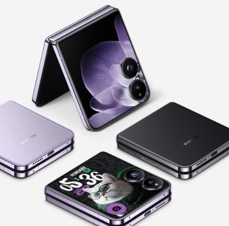 New Original Global Xiaomi Mix Flip 5G Smartphone Unlocked Dual SIM LTE Cellular Smart Features Gaming
