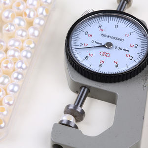 Natürliche Runde Süßwasser Perle Lose Perle Mit <span class=keywords><strong>2mm</strong></span> Große Loch - Product Image 4