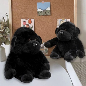Lindo rey negro para <span class=keywords><strong>Kong</strong></span> orangután batalla peluche simulación muñeca Super suave oso juguete malla forro ODM alivio del estrés regalo - Product Image 5