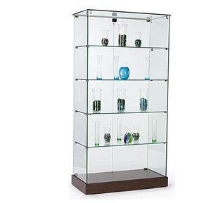 Vitrine en verre transparent avec <span class=keywords><strong>étagère</strong></span>s fixes, armoire de présentation, pour magasin de bijoux - Product Image 2