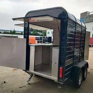 מפעל סין מזון זול משאית מזון נייד קדימון גלידת פופקורן בית חנות קטן לבית חנות שעשועים מקום תיירות - Product Image 4