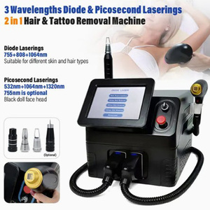 2026 New 2 In1 Blackhead Removal Pore Cleanings Picosecond-lasers-tattoo Removal & Wavelength Diode-lasers-hair-removal Machine - Product Image 2